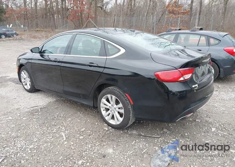 2015 Chrysler 200 Limited from USA, damaged, VIN 1C3CCCAG0FN758809